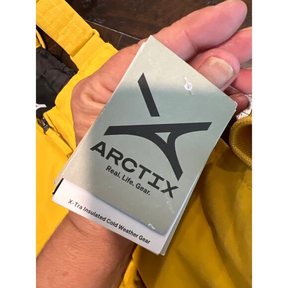 Arctix Yellow Ski & Snowboard Bib - Picture 3 of 4
